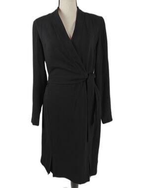 Women’s Jones New York Wrap Dress Black Size 4